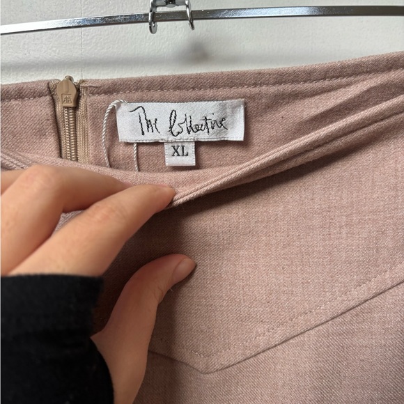 Midi/maxi beige/tan unique skirt - Picture 4 of 8